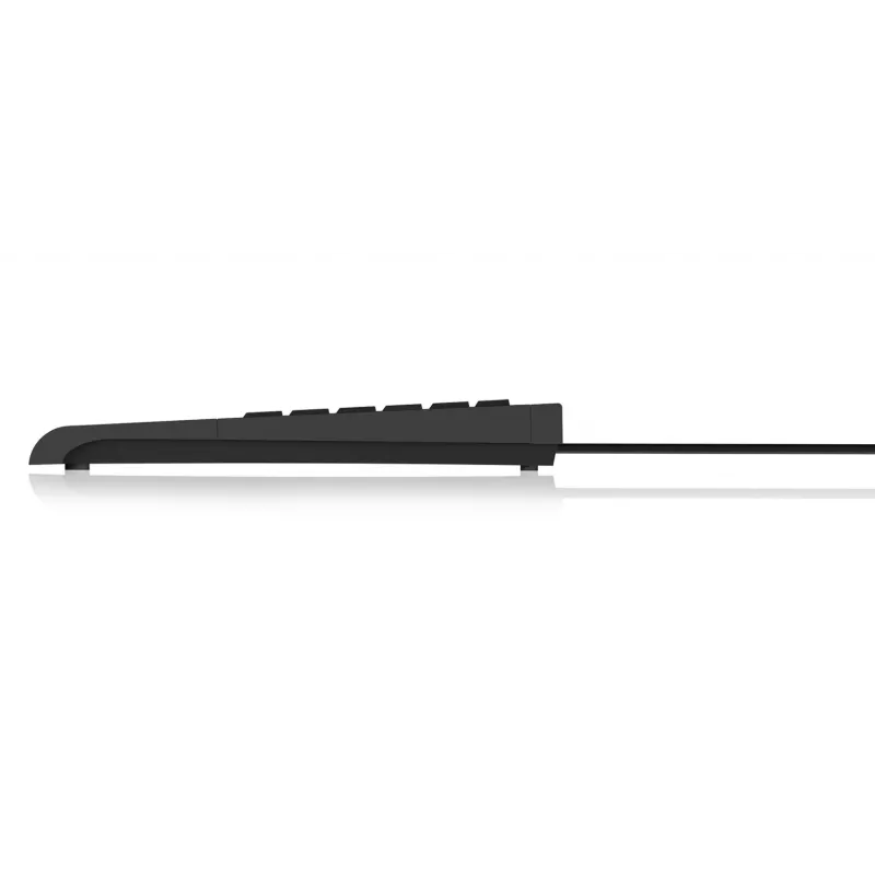 KeySonic ACK-3410 (US) tastiera ufficio USB inglese americano nero