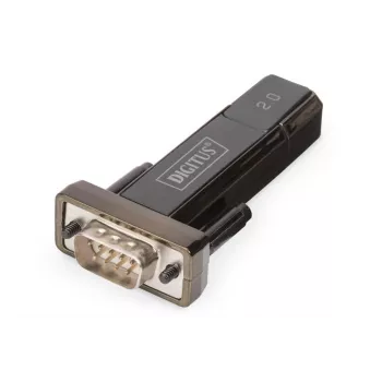 DIGITUS convertitore USB 2.0 a seriale, DSUB 9M incl. cavo USB A 80cm
