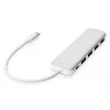 DIGITUS hub USB-C 4 porte PD 4x USB 3.0, 1x ricarica PD, grigio