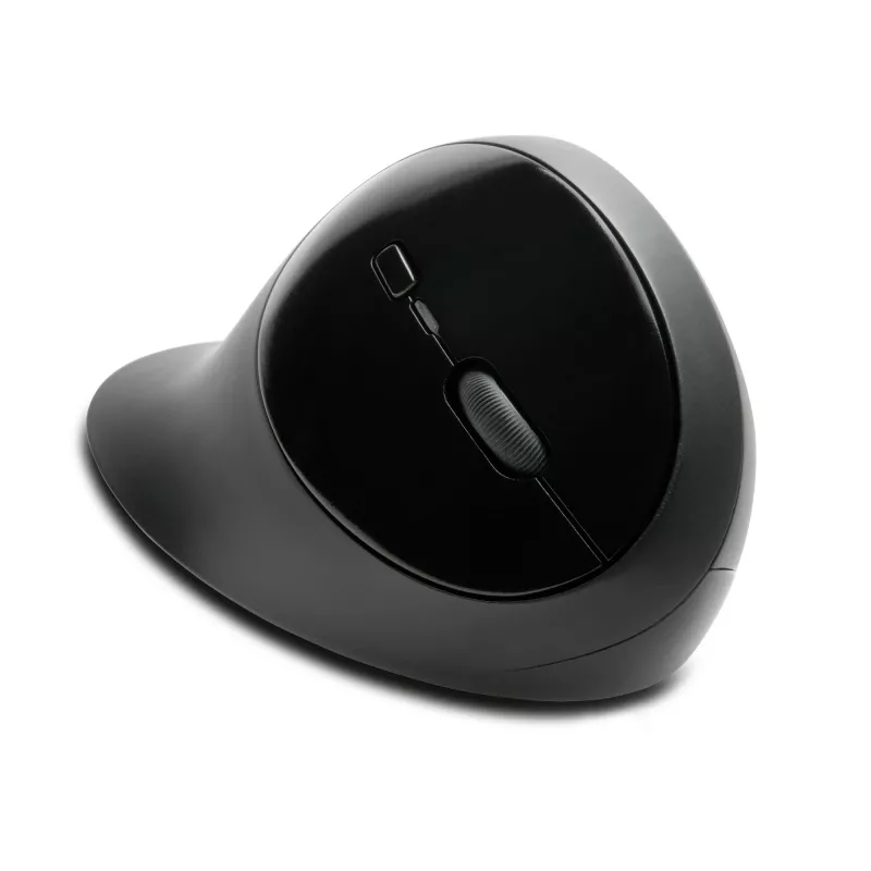 Kensington Pro Fit Ergo mouse wireless – nero, per destrimani, RF Wireless + Bluetooth, 1600 DPI, nero