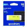 Chiavetta USB GOODRAM UME2 16 GB, USB 2.0 Type-A, giallo, 51 × 21 mm