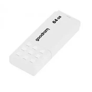 Chiavetta USB GOODRAM UME2 64 GB USB 2.0 Type-A, bianco, 20 MB/s lettura, 5 MB/s scrittura