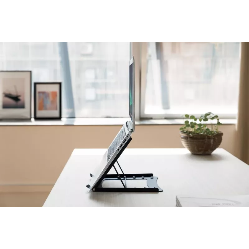 Supporto pieghevole in acciaio per laptop/tablet DIGITUS con 5 posizioni regolabili