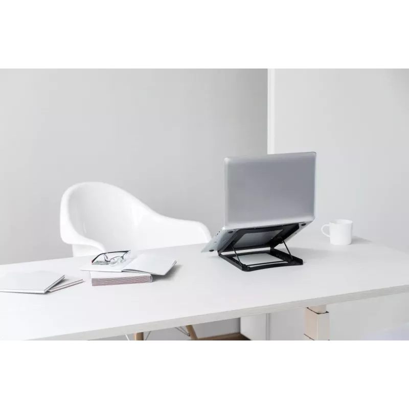 Supporto pieghevole in acciaio per laptop/tablet DIGITUS con 5 posizioni regolabili