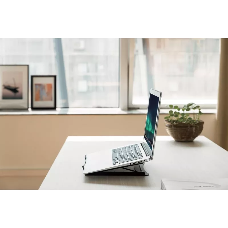 Supporto pieghevole in acciaio per laptop/tablet DIGITUS con 5 posizioni regolabili