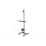 Postazione di lavoro mobile DIGITUS (supporto monitor, supporto PC) portata max 8 kg, schermo 32