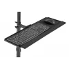 Postazione di lavoro mobile DIGITUS (supporto monitor, supporto PC) portata max 8 kg, schermo 32 inch – nero