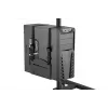 Postazione di lavoro mobile DIGITUS (supporto monitor, supporto PC) portata max 8 kg, schermo 32 inch – nero