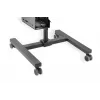 Postazione di lavoro mobile DIGITUS (supporto monitor, supporto PC) portata max 8 kg, schermo 32 inch – nero