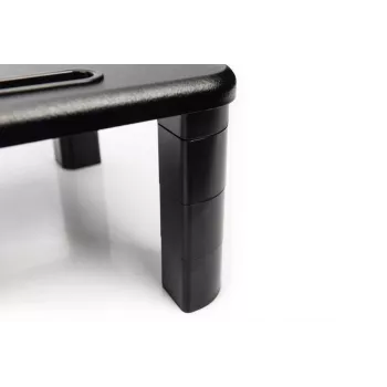 Supporto da tavolo per monitor regolabile in altezza DIGITUS 400x280x143mm; carico max fino a 10kg