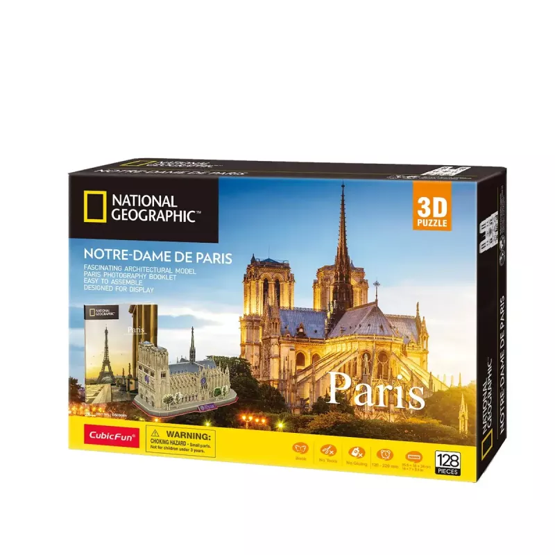 Puzzle 3D CubicFun Notre Dame De Paris