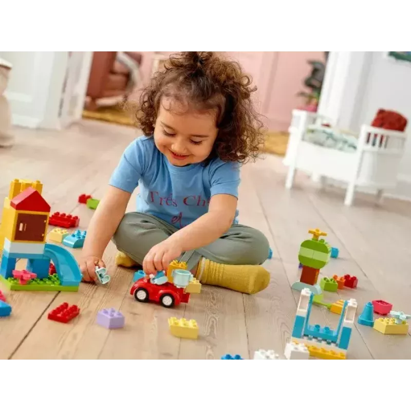 LEGO DUPLO 10914 scatola di mattoncini Deluxe, 85 pezzi, da 1,5 anni