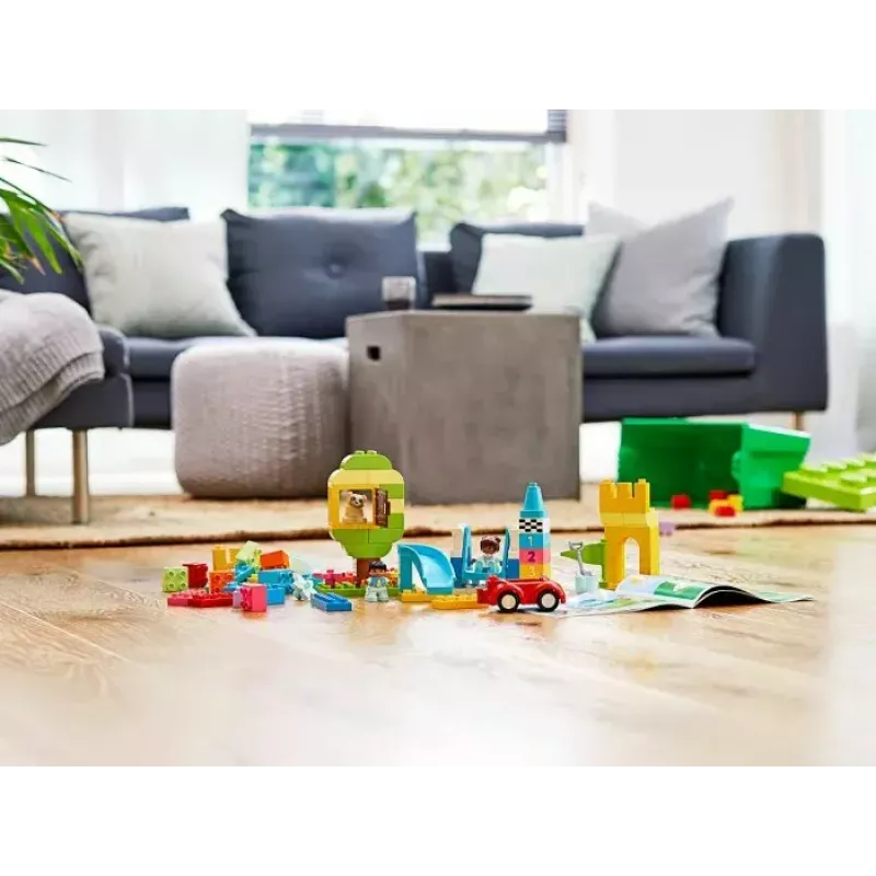 LEGO DUPLO 10914 scatola di mattoncini Deluxe, 85 pezzi, da 1,5 anni