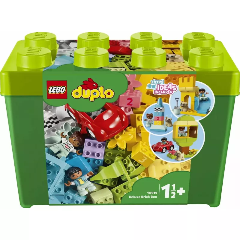LEGO DUPLO 10914 scatola di mattoncini Deluxe, 85 pezzi, da 1,5 anni