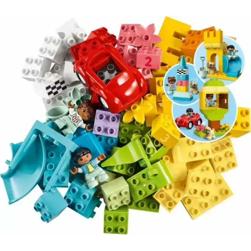 LEGO DUPLO 10914 scatola di mattoncini Deluxe, 85 pezzi, da 1,5 anni