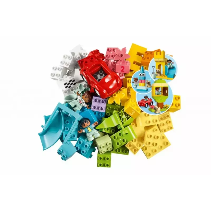 LEGO DUPLO 10914 scatola di mattoncini Deluxe, 85 pezzi, da 1,5 anni