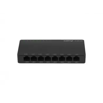 Switch LANBERG Dsp2-1008-12v 8x 1gb/s unmanaged Gigabit Ethernet desktop 12v