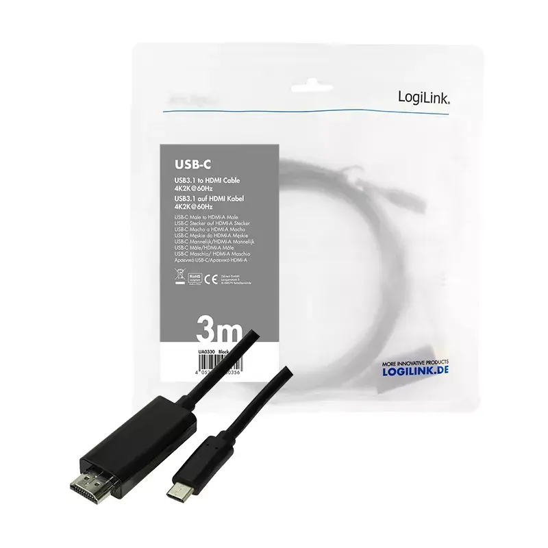 Adattatore grafico USB LogiLink UA0330 nero