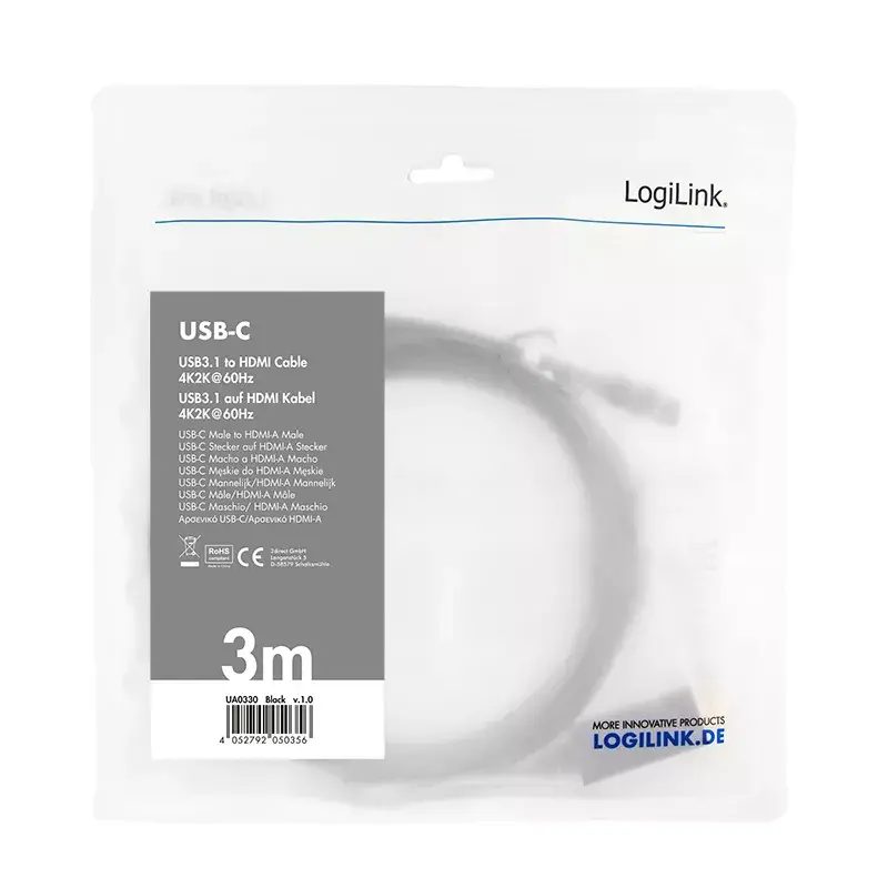 Adattatore grafico USB LogiLink UA0330 nero