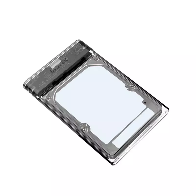 Case per HDD/SSD Unitek S1103A trasparente per unità SATA III da 2,5