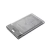 Case per HDD/SSD Unitek S1103A trasparente per unità SATA III da 2,5