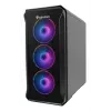GENESIS Irid 503 ARGB Micro Tower nero, trasparente