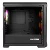 GENESIS Irid 503 ARGB Micro Tower nero, trasparente