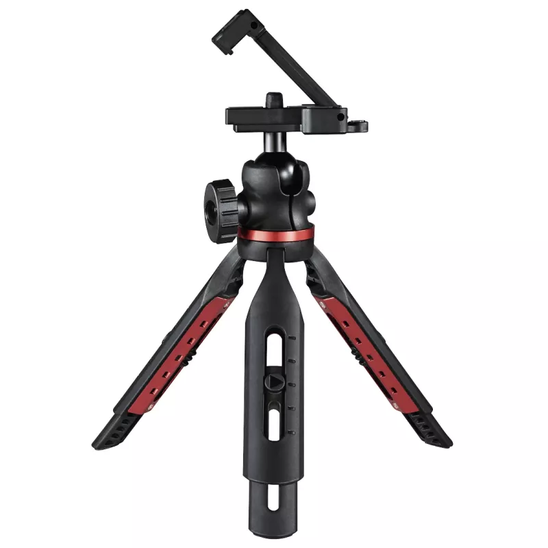 Treppiede solido Hama per smartphone/tablet 3 gambe nero, rosso