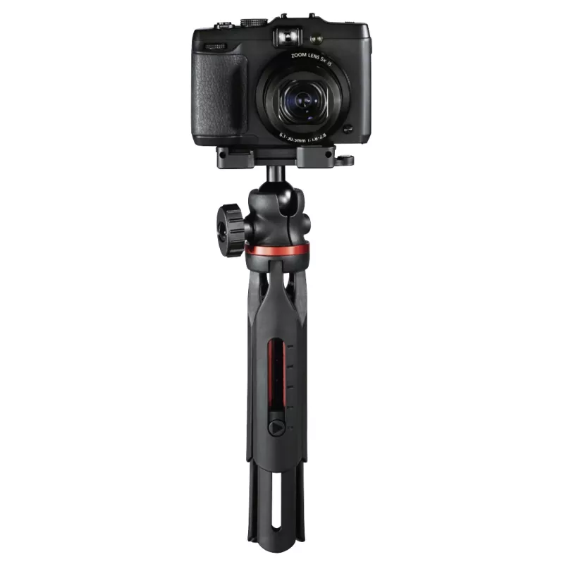 Treppiede solido Hama per smartphone/tablet 3 gambe nero, rosso