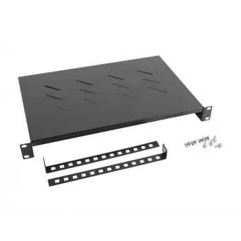 Ripiano fisso LANBERG - 19in 1u/483x300mm portata massima fino a 25kg nero