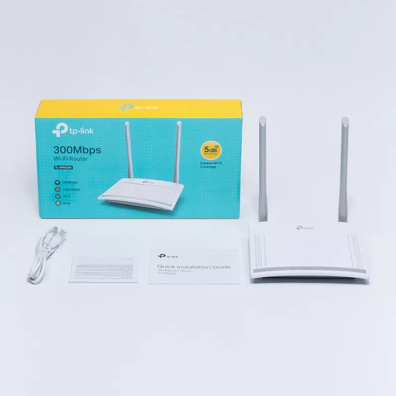 Router WLAN TP-Link TL-WR820N Fast Ethernet Single-Band (2,4 GHz) bianco
