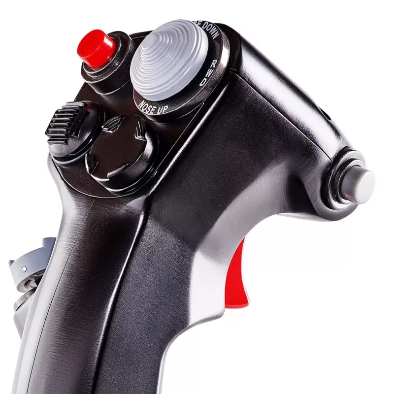 Thrustmaster 2960848 controller gaming nero, rosso, bianco simulatore di volo analogico PC