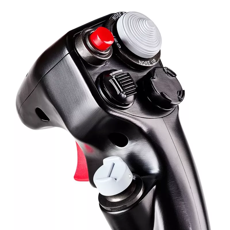 Thrustmaster 2960848 controller gaming nero, rosso, bianco simulatore di volo analogico PC