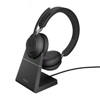 Jabra Evolve2 65 USB-C Black UC base di ricarica stereo