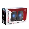 Altoparlanti Audiocore AC835 con filo 2.0 6 W USB nero altoparlanti da tavolo