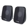 Altoparlanti Audiocore AC835 con filo 2.0 6 W USB nero altoparlanti da tavolo