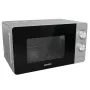 Microonde Solo Gorenje MO20E1S — 20 l, 800 W, manopola, piatto rotante 270 mm, acciaio inox/nero