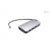 Docking Station i-tec Metal USB-C Travel Nano Dock HDMI/VGA con LAN + Power Delivery 100 W