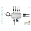 Docking Station i-tec Metal USB-C Travel Nano Dock HDMI/VGA con LAN + Power Delivery 100 W