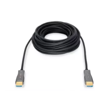 Cavo in fibra ottica ibrida HDMI AOC DIGITUS, Type A M/M, 15m UHD 4K@60Hz, CE, nero