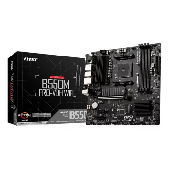 Scheda madre MSI B550M PRO-VDH WIFI AMD B550 socket AM4 micro ATX
