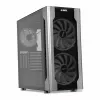 Case PC IBOX Chiron ZH68 Gaming, mid tower ATX, supporto EATX, nero, finestra laterale, illuminazione