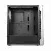 Case PC IBOX Chiron ZH68 Gaming, mid tower ATX, supporto EATX, nero, finestra laterale, illuminazione