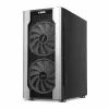 Case PC IBOX Chiron ZH68 Gaming, mid tower ATX, supporto EATX, nero, finestra laterale, illuminazione
