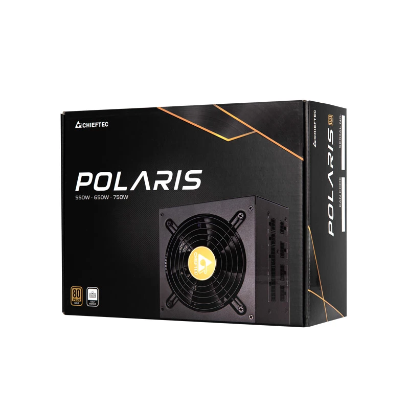 Alimentatore Chieftec Polaris 750 W 20+4 pin ATX PS/2 nero
