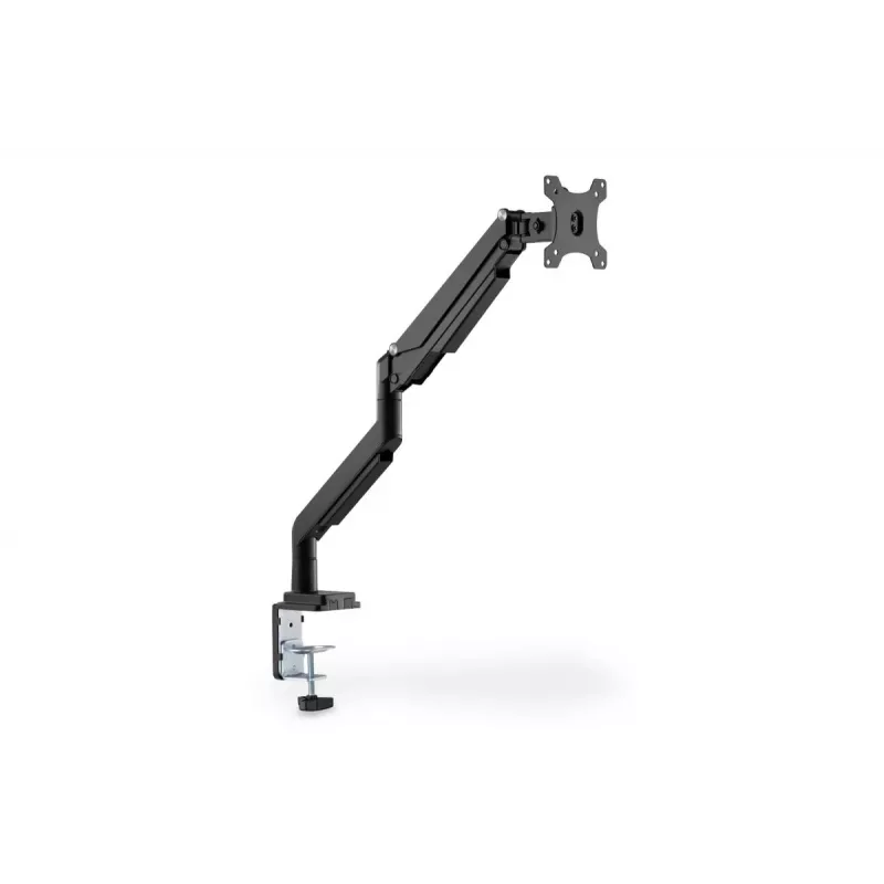 DIGITUS supporto universale a morsa per singolo monitor con molla a gas 17-32