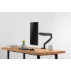 DIGITUS supporto universale a morsa per singolo monitor con molla a gas 17-32