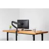 DIGITUS supporto universale a morsa per singolo monitor con molla a gas 17-32