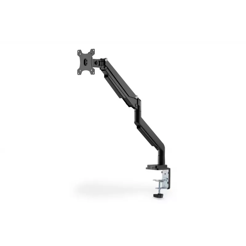 DIGITUS supporto universale a morsa per singolo monitor con molla a gas 17-32
