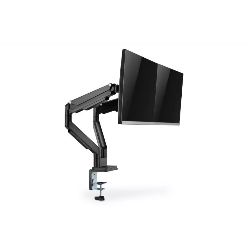DIGITUS supporto universale a morsa per doppio monitor con molla a gas 17-32